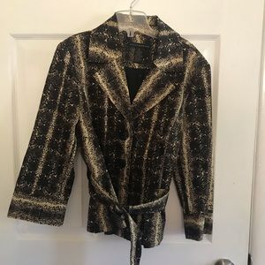 Blazer Size 10 Snake print